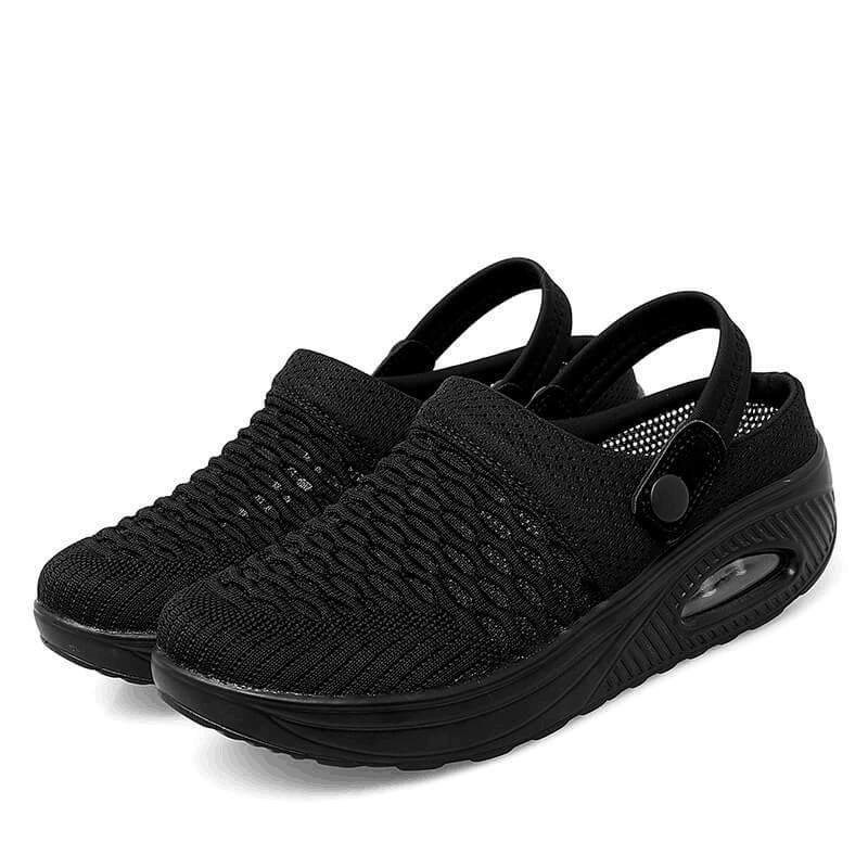 Women's Air Cushion Slip-On Walking Shoes – Bouncy & Breathable