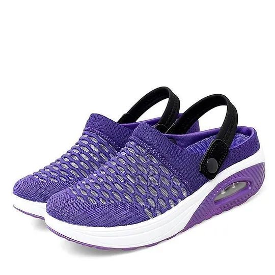 Women's Air Cushion Slip-On Walking Shoes – Bouncy & Breathable