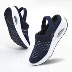 Women's Air Cushion Slip-On Walking Shoes – Bouncy & Breathable