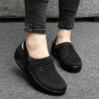 Women's Air Cushion Slip-On Walking Shoes – Bouncy & Breathable